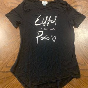 Eiffel in love in Paris tee shirt